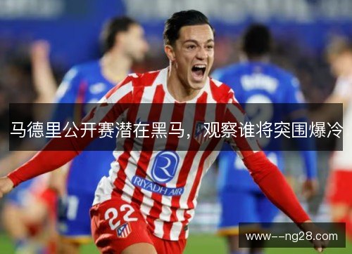 马德里公开赛潜在黑马，观察谁将突围爆冷